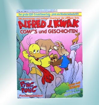 Alfred J. Kwak Comic-Magazin Nr. 20: Das Höhlenabenteuer von Condor